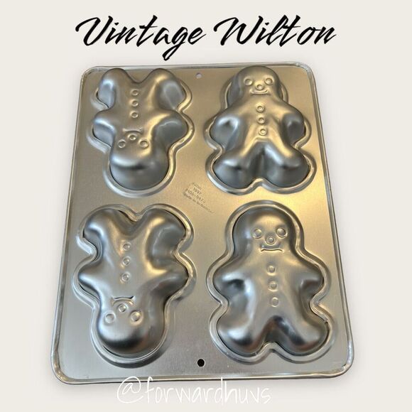 Vintage Wilton Gingerbread Cake Pan with Mini Openings - Picture 1 of 8